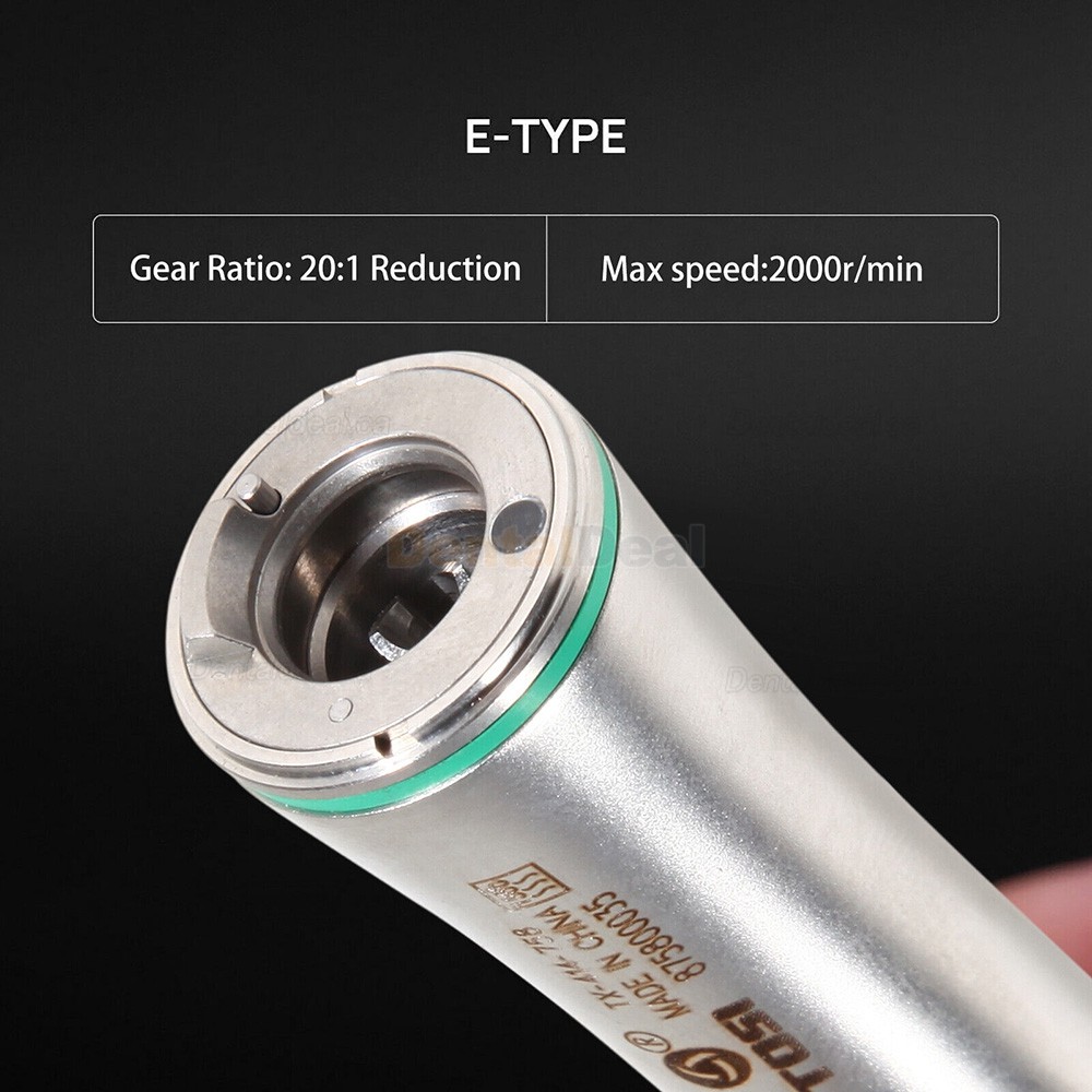 TOSI TX-414-758 Dental Fiber Optic 20:1 Contra Angle Handpiece